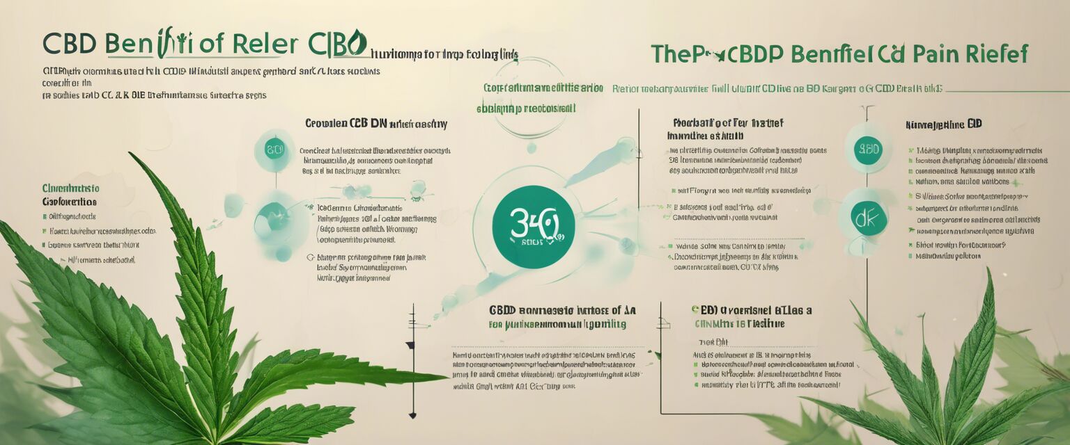 CBD Pain Relief Infographic